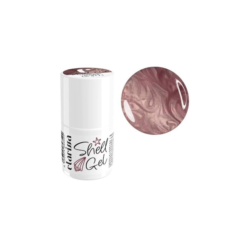 Clarissa Shell Gel Polish cappuccino perlato CL3171