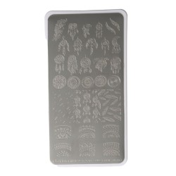 Clarissa Plate per Stamping Mandala CL3163