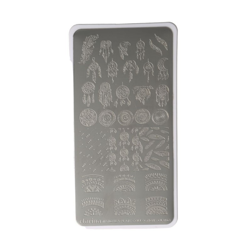 Clarissa Plate per Stamping Mandala CL3163