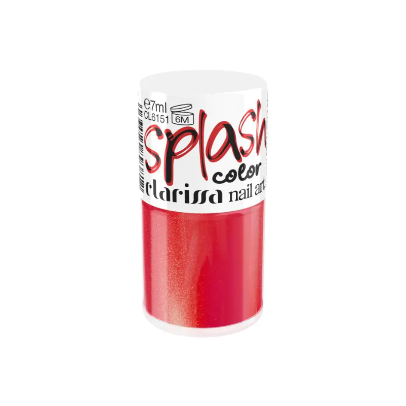 Clarissa Splash color rosso metallizzato CL6151